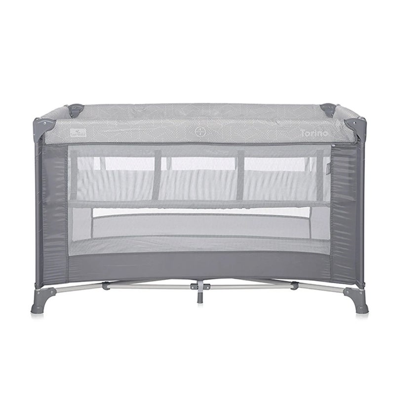 لوريلي سرير اطفال تورينو بطبقتين - رصاصي - 1008046 - Image 1